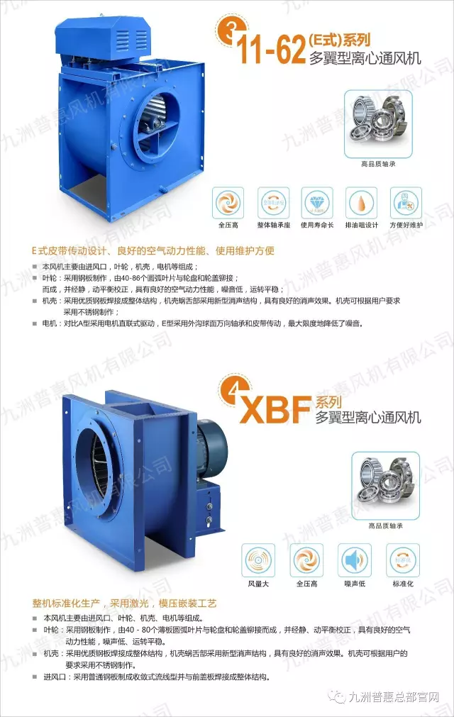九洲普惠廚房抽油煙風(fēng)機系列產(chǎn)品2