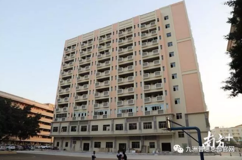 圖為企業(yè)的新宿舍樓。受訪(fǎng)者供圖
