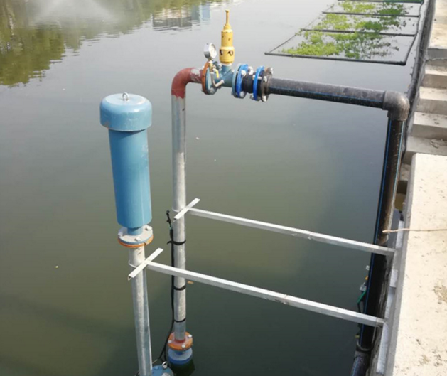 沉水風(fēng)機在河道中如何安裝？